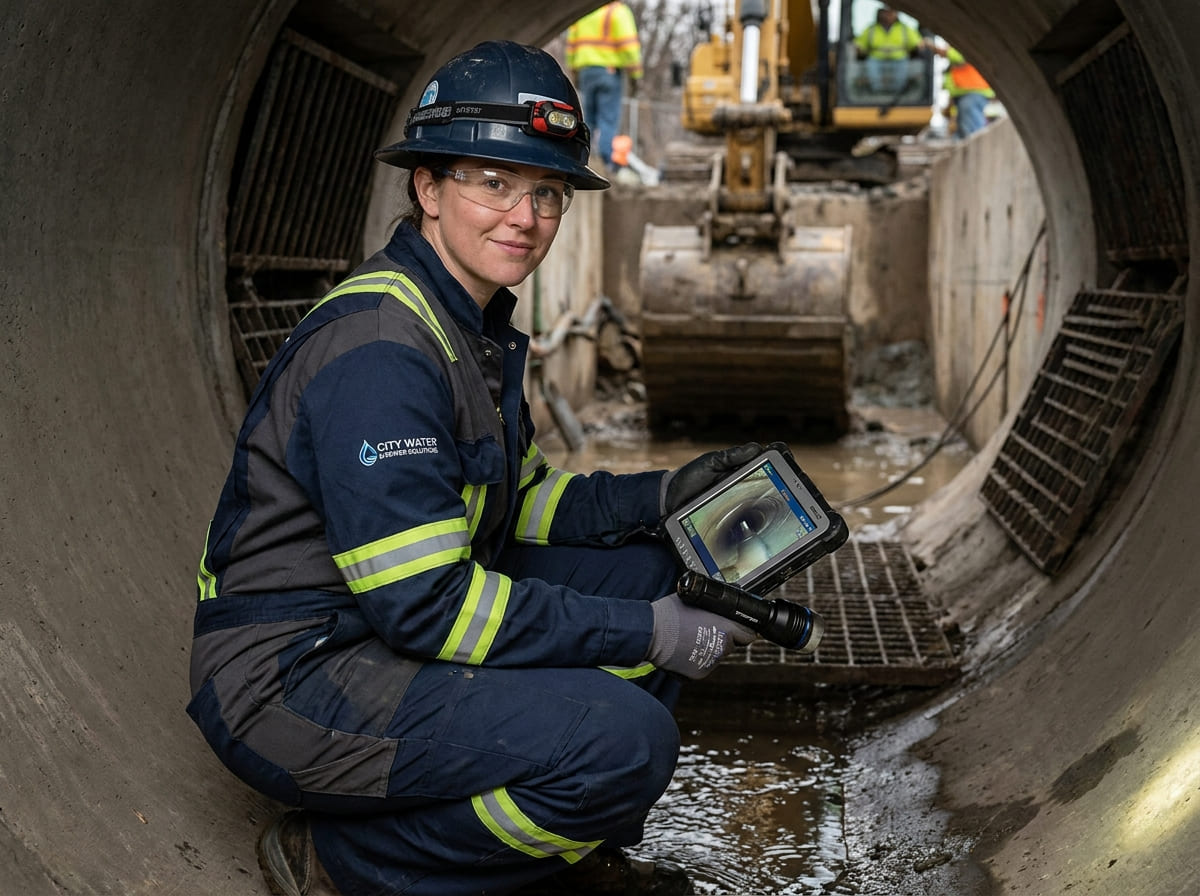 Sewer Line Inspection & Replacement in Fischer